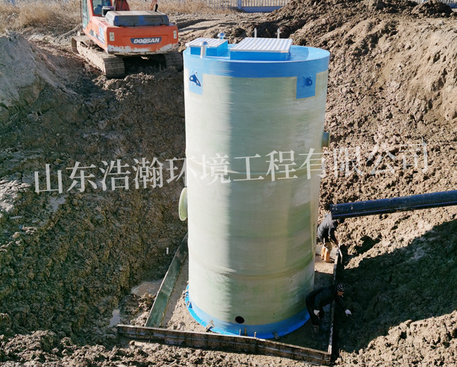 玻璃钢一体化泵站