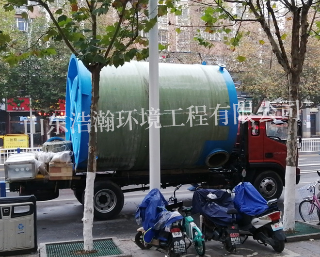 玻璃钢一体化泵站